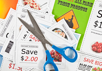 Coupons saved to cut moving expenses